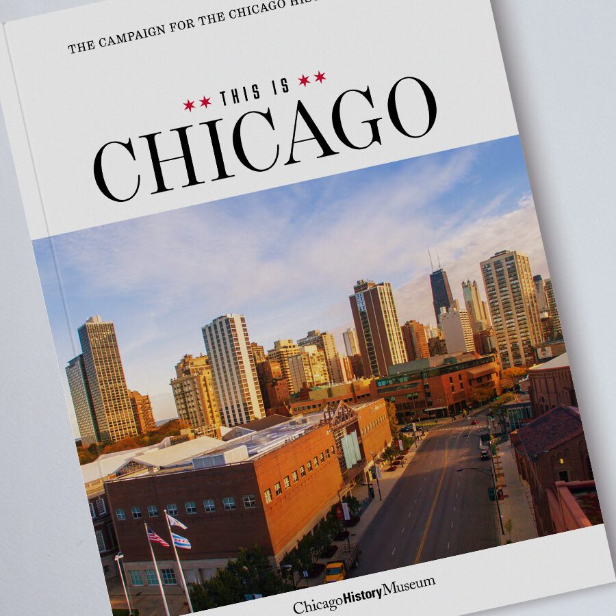 Chicago History Museum brochure cover